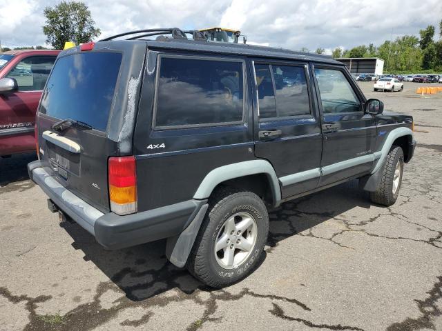 1J4FJ68S1VL558049 - 1997 JEEP CHEROKEE SPORT BLACK photo 3