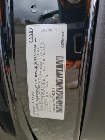 WAUP4AF55JA057931 - 2018 AUDI S5 PREMIUM PLUS 黑色 照片 12