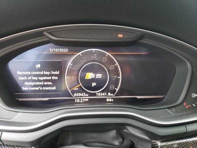 WAUP4AF55JA057931 - 2018 AUDI S5 PREMIUM PLUS 黑色 照片 9