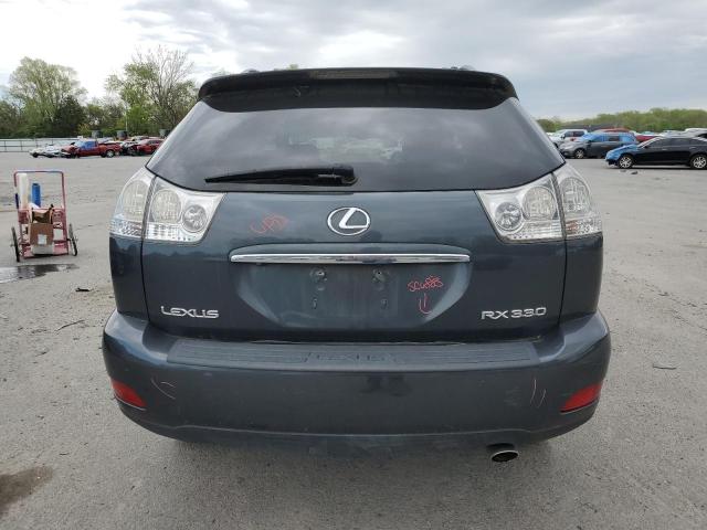 2T2HA31U66C087688 - 2006 LEXUS RX 330 CHARCOAL photo 6