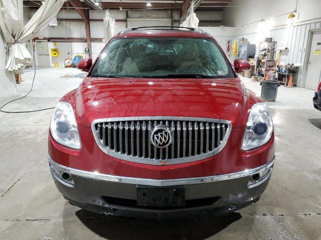 5GAKVCED9CJ117731 - 2012 BUICK ENCLAVE RED photo 5