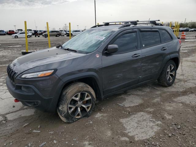 1C4PJMBS9EW150503 - 2014 JEEP CHEROKEE TRAILHAWK BLACK photo 1