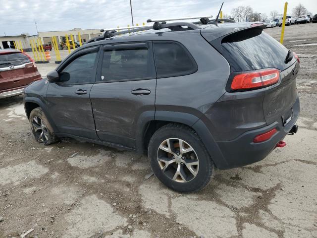 1C4PJMBS9EW150503 - 2014 JEEP CHEROKEE TRAILHAWK BLACK photo 2