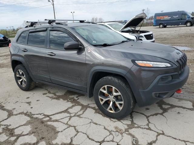 1C4PJMBS9EW150503 - 2014 JEEP CHEROKEE TRAILHAWK BLACK photo 4