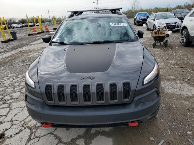 1C4PJMBS9EW150503 - 2014 JEEP CHEROKEE TRAILHAWK BLACK photo 5
