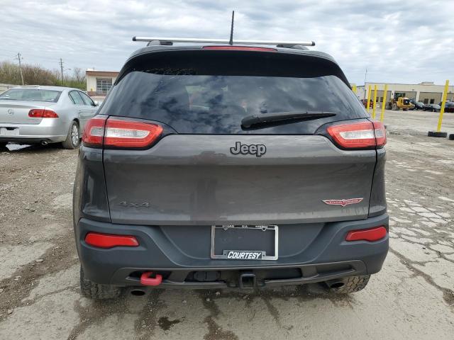 1C4PJMBS9EW150503 - 2014 JEEP CHEROKEE TRAILHAWK BLACK photo 6