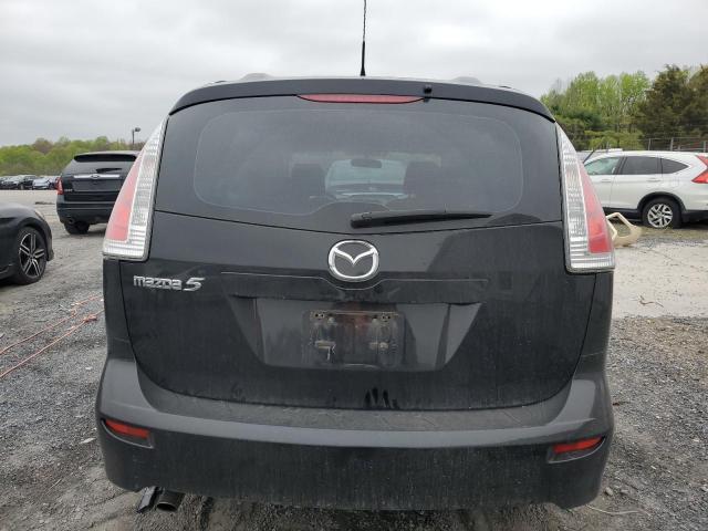 JM1CR29L290343594 - 2009 MAZDA 5 BLACK photo 6