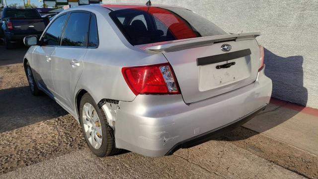 JF1GE6A67BH509101 - 2011 SUBARU IMPREZA 2.5I SILVER photo 3