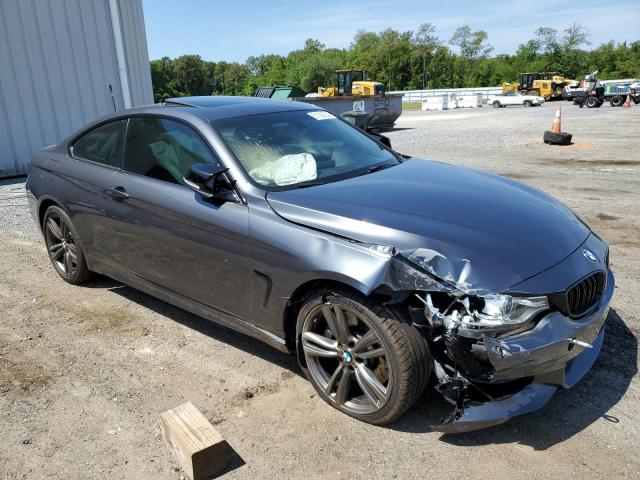 WBA3R5C57GK373863 - 2016 BMW 435 XI GRAY photo 4