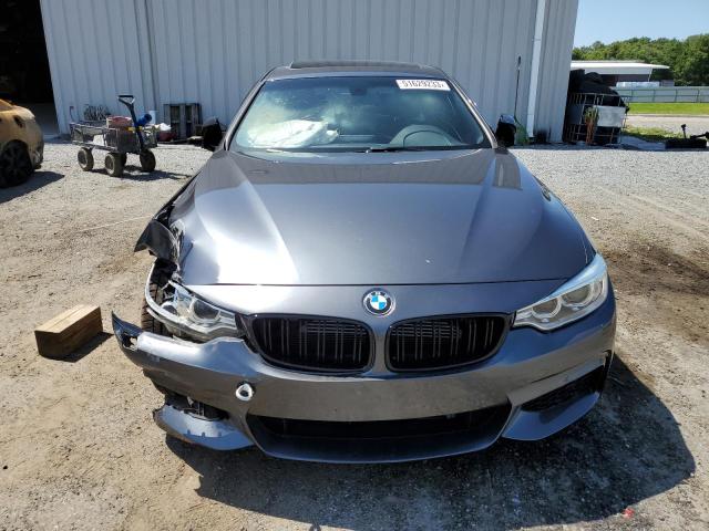 WBA3R5C57GK373863 - 2016 BMW 435 XI GRAY photo 5