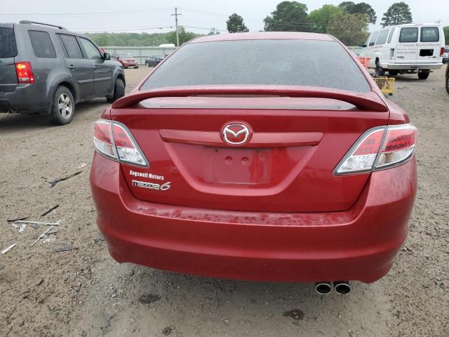 1YVHP82A395M35656 - 2009 MAZDA 6 I RED photo 6