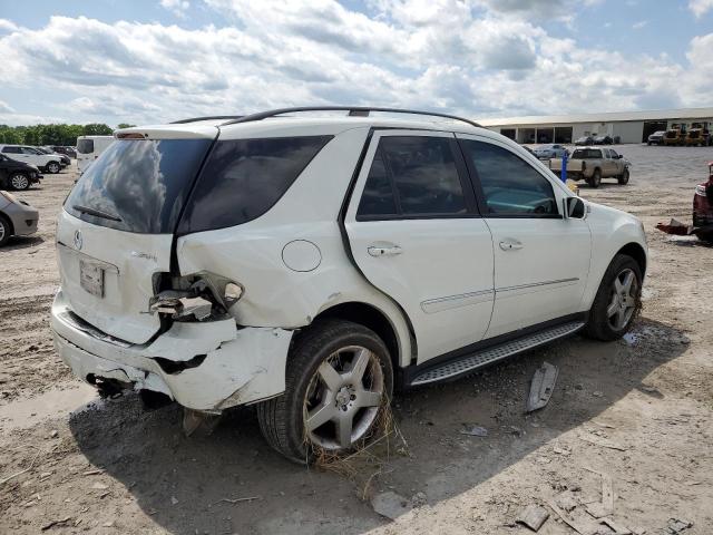 4JGBB72E78A319174 - 2008 MERCEDES-BENZ ML 550 WHITE photo 3