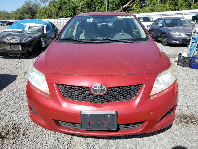 JTDBU4EE7A9119542 - 2010 TOYOTA COROLLA BASE RED photo 5