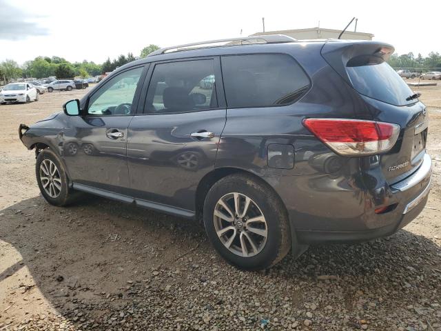 5N1AR2MN1EC729203 - 2014 NISSAN PATHFINDER S GRAY photo 2