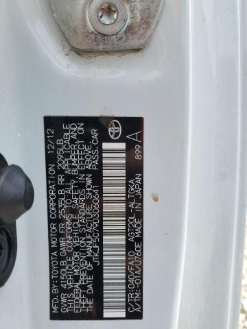 JTKJF5C79D3060641 - 2013 TOYOTA SCION TC 白色 照片 13