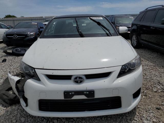 JTKJF5C79D3060641 - 2013 TOYOTA SCION TC WHITE photo 5