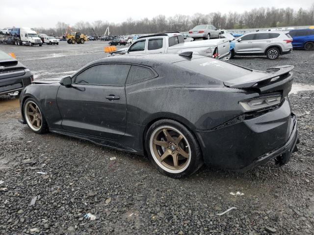 1G1FH1R74H0150545 - 2017 CHEVROLET CAMARO SS BLACK photo 2