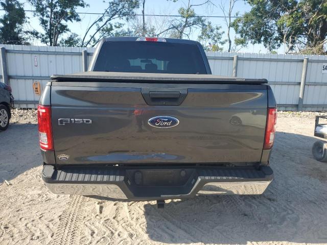 1FTEW1CP5GFB21617 - 2016 FORD F150 SUPERCREW GRAY photo 6