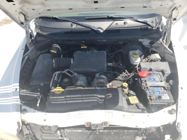 1D7HL48N73S341976 - 2003 DODGE DAKOTA QUAD SLT WHITE photo 11