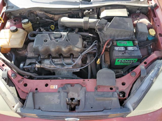 1FAFP33P23W205911 - 2003 FORD FOCUS LX RED photo 11