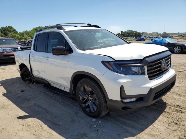 5FPYK3F18MB000552 - 2021 HONDA RIDGELINE SPORT WHITE photo 4