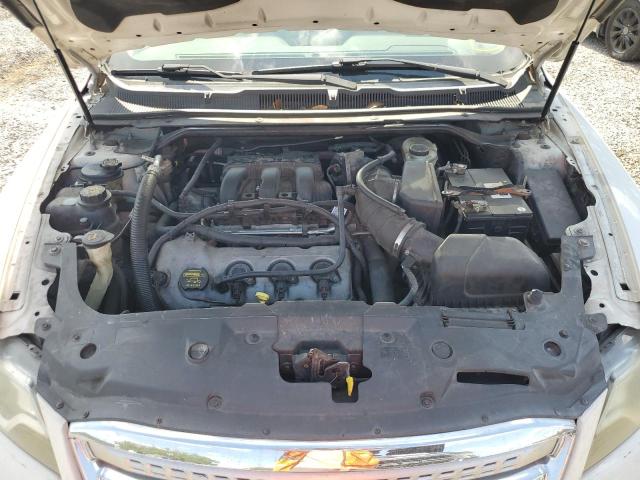 1FAHP2EW6CG144015 - 2012 FORD TAURUS SEL WHITE photo 11