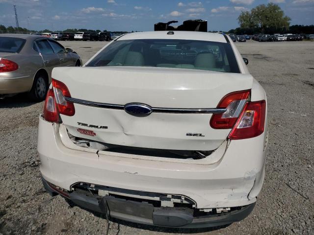 1FAHP2EW6CG144015 - 2012 FORD TAURUS SEL WHITE photo 6