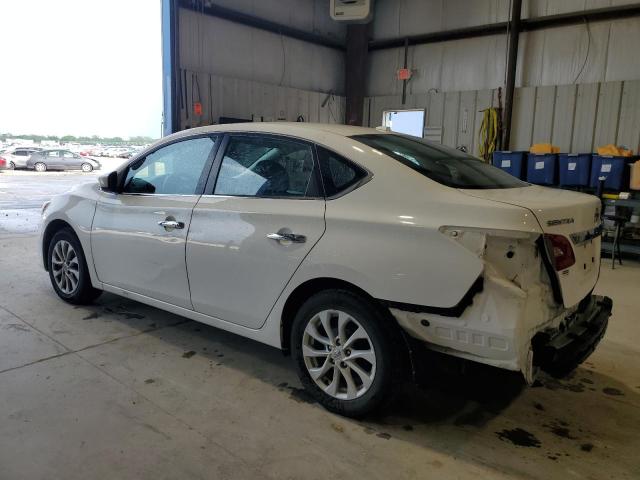 3N1AB7AP3KY385469 - 2019 NISSAN SENTRA S WHITE photo 2