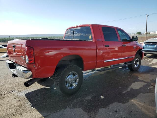 3D7KS29C17G735478 - 2007 DODGE RAM 2500 RED photo 3