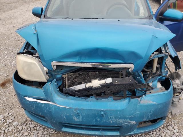 KL1TD56E59B626248 - 2009 CHEVROLET AVEO LS Mavi foto 11