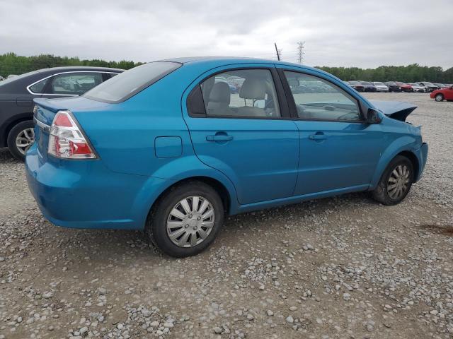 KL1TD56E59B626248 - 2009 CHEVROLET AVEO LS Mavi foto 3