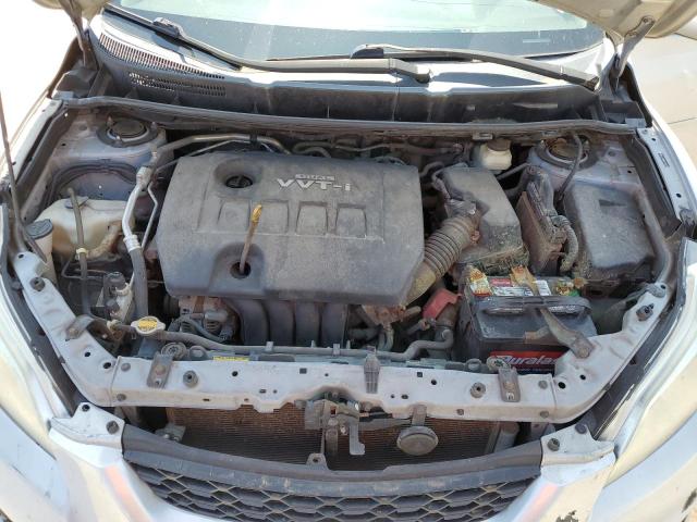 2T1KU40E89C160761 - 2009 TOYOTA COROLLA MA SILVER photo 11