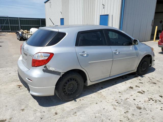 2T1KU40E89C160761 - 2009 TOYOTA COROLLA MA SILVER photo 3