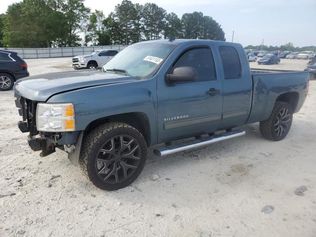 1GCRCREA5DZ392995 - 2013 CHEVROLET SILVERADO C1500  LS BLUE photo 1