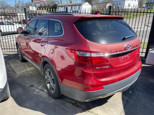 KM8SM4HF3GU155170 - 2016 HYUNDAI SANTA FE SE RED photo 3