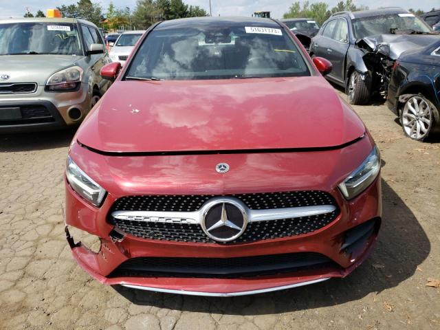 W1K3G4FB0LJ223698 - 2020 MERCEDES-BENZ A 220 4MATIC RED photo 5