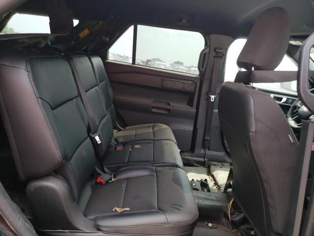 1FM5K8ABXMGC33214 - 2021 FORD EXPLORER POLICE INTERCEPTOR 黑色 照片 10