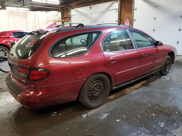 1FAFP59U32A173104 - 2002 FORD TAURUS SEL BURGUNDY photo 3