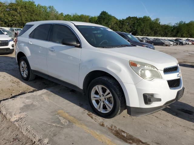 2GNALBEC8B1254743 - 2011 CHEVROLET EQUINOX LS WHITE photo 4