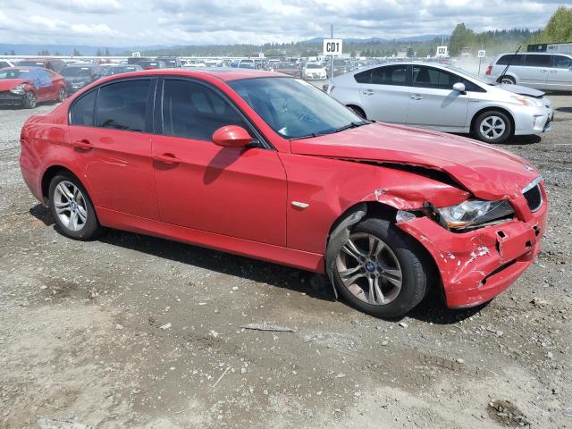 WBAVC73598KP37871 - 2008 BMW 328 XI SULEV RED photo 4