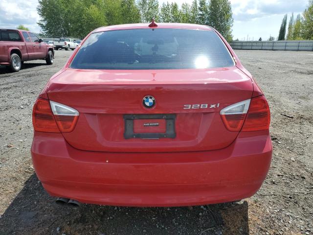 WBAVC73598KP37871 - 2008 BMW 328 XI SULEV RED photo 6