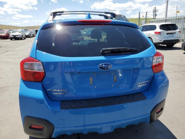 JF2GPANC2G8215878 - 2016 SUBARU CROSSTREK LIMITED BLUE photo 6