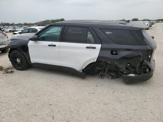 1FM5K8AB6NGC24138 - 2022 FORD EXPLORER POLICE INTERCEPTOR 黑色 照片 2