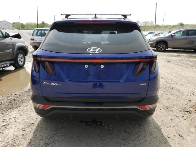 5NMJCCAE3NH079016 - 2022 HYUNDAI TUCSON SEL BLUE photo 6