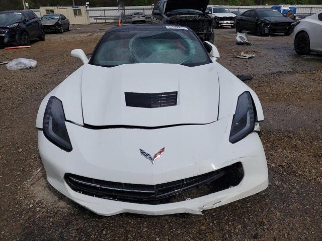 1G1YB2D79G5115556 - 2016 CHEVROLET CORVETTE STINGRAY 1LT WHITE photo 5