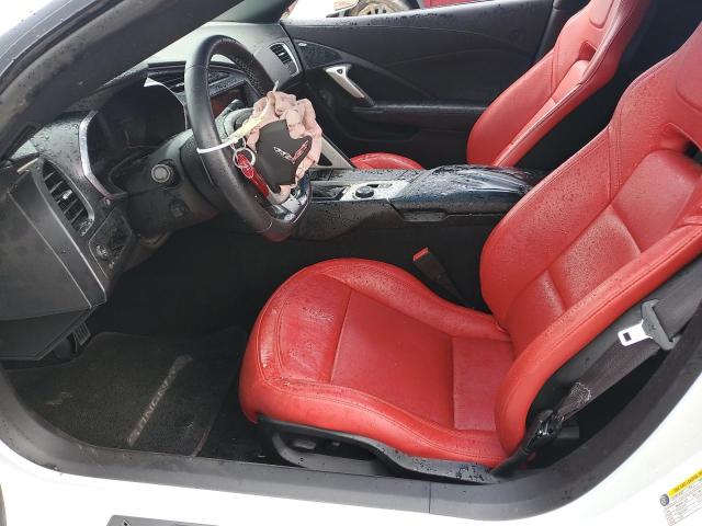 1G1YB2D79G5115556 - 2016 CHEVROLET CORVETTE STINGRAY 1LT WHITE photo 7