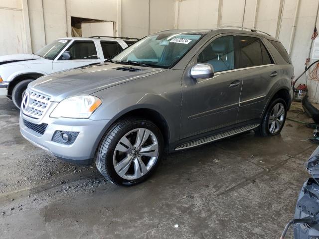 4JGBB8GB5AA541853 - 2010 MERCEDES-BENZ ML 350 4MATIC GRAY photo 1