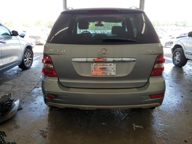 4JGBB8GB5AA541853 - 2010 MERCEDES-BENZ ML 350 4MATIC GRAY photo 6