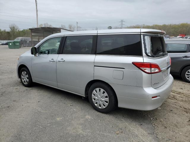 JN8AE2KP0B9010252 - 2011 NISSAN QUEST S SILVER photo 2