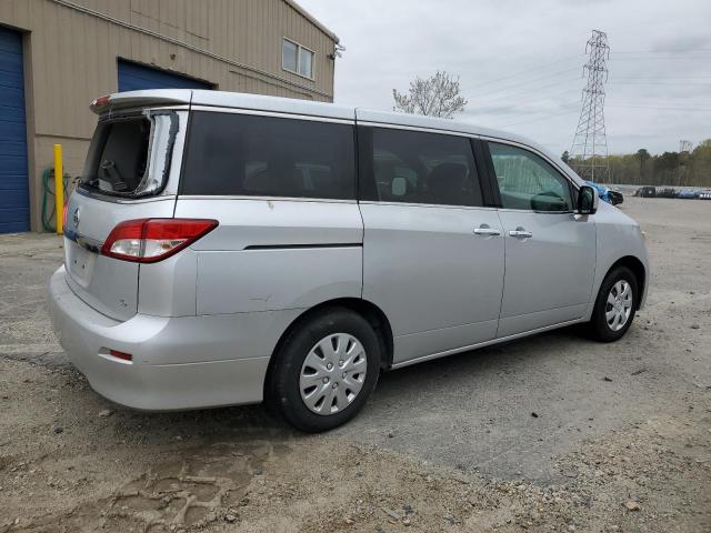 JN8AE2KP0B9010252 - 2011 NISSAN QUEST S SILVER photo 3